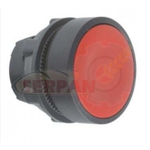 CABEZA PULSADOR RASANTE ROJO TELEMECANIQUE ZB5AA432 CAMARA REPOSO
