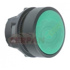 CABEZA PULSADOR RASANTE VERDE TELEMECANIQUE ZB5AA3 CAMARA REPOSO