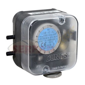 PRESOSTATO DUNGS LGW 10 A2 REGULACIÓN 1 A 10Mbar QUEMADOR FLAXMER QUEMADOR CREMAX
