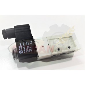 ELECTROVÁLVULA MINDMAN 1/4" 5 VIAS MONOESTABLE 230V