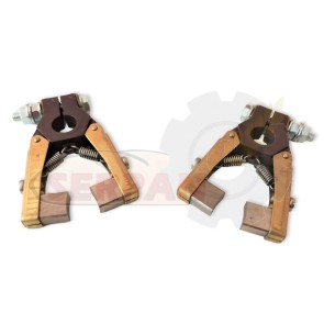 PORTA ESCOBILLAS CAJERA DOBLE PARA EMPAQUETADORA MAPE VR-2 PG MC000200095 MC000200651
