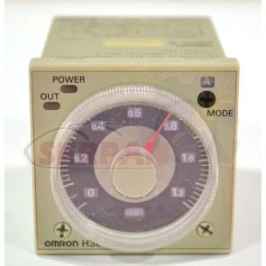 TEMPORIZADOR OMRON H3CR-A 24-48VAC / 12-48VDC CONEXIÓN 11  PÌN NAIS PM4H MULTIRANGE TIMER ATC12103