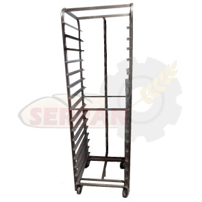 CARRO HORNO GASHOR 80x50cm ACERO INOX