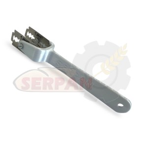 SOPORTE CUCHILLA GREÑADOR DOBLE ANCHO CORTE 30mm