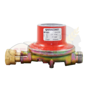 REDUCTOR DE PRESIÓN NOVACOMET ENTRADA 0,5 a 4bar / SALIDA 37mbar M20/150 5KG/H