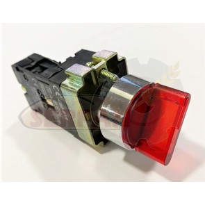 SELECTOR LUMINOSO ROJO 0-1 INTERRUPTOR PESADORA DIVISORA AMASADORA HORNO REFINADORA 