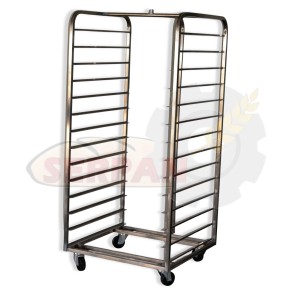 CARRO HORNO REVENT BEGESA 80x60cm ACERO INOXIDABLE