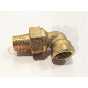 CODO CONEXIÓN MACHO-HEMBRA 3/8" 90º TUBO VAPORIZADOR HORNO COMAP 490103 3107U