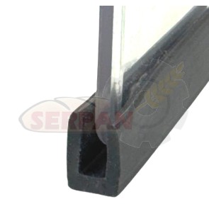 GOMA PUERTA SUJECCIÓN CRISTAL HORNO 10x10mm Revent , Begesa , Mondial Forni , Salva , GPG , AGB , Termopan , Europa , Gashor , Electro Dahlen / Sveba Dahlen , Balart , Suakin 