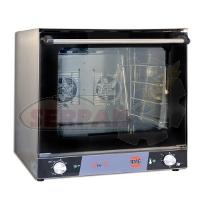 Horno de convección comercial, gas natural o propano, 108000 BTU, cubierta  doble, rueda de 4 ruedas, restaurante cocina panadería COG-2