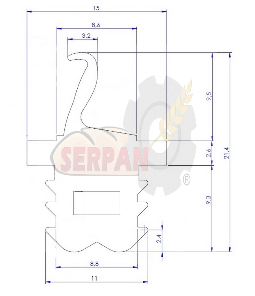 Kit Imanes puerta horno Dobra 22mmØ